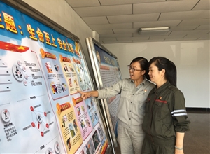 神華寧煤集團煤制油化工公管公司配煤一中心安全理念宣貫全方位