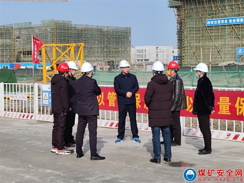 中煤三建建安公司黨委副書記、總經(jīng)理井志彬到宿州市委黨校項目部檢查指導(dǎo)工作